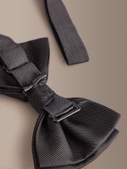Black Signature Silk Bow Tie - Image 4 of 4
