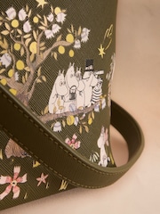 Cath Kidston Khaki Green Moomins Bucket Bag - Image 2 of 3