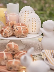 Lights4fun Set of 3 Pastel Pillar Candles - Image 3 of 3