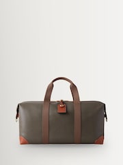 Mulberry Mole-Cognac Heritage Medium Clipper Scotchgrain Carryall Bag - Image 1 of 5