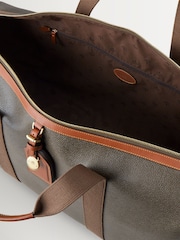Mulberry Mole-Cognac Heritage Medium Clipper Scotchgrain Carryall Bag - Image 4 of 5