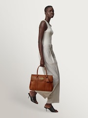 Mulberry Oak Heritage Bayswater Small Classic Grain Bag - Image 8 of 9