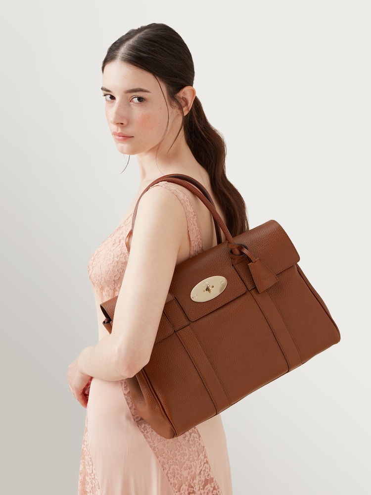 Mulberry Oak Heritage Bayswater Small Classic Grain Bag - Image 9 of 9 Mulberry Oak Heritage Bayswater Small Classic Grain Bag - Image 9 of 9