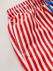 Red Stripe Printed Swim Shorts (3mths-7yrs) - Image 3 of 4