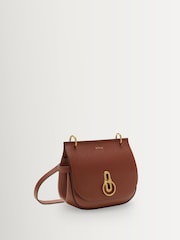 Mulberry Oak Small Amberley Satchel Classic Grain Bag - Image 5 of 7