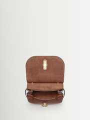 Mulberry Oak Small Amberley Satchel Classic Grain Bag - Image 6 of 7