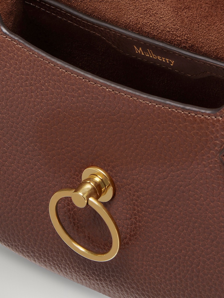 Mulberry Oak Small Amberley Satchel Classic Grain Bag - Image 7 of 7 Mulberry Oak Small Amberley Satchel Classic Grain Bag - Image 7 of 7