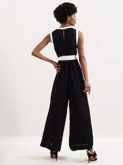 Phase Eight Black Petite Elowen Jumpsuit - Image 3 of 7