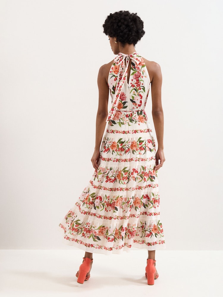 Phase Eight Cream Petite Nita Dress - Image 2 of 6