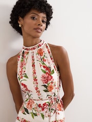 Phase Eight Cream Petite Nita Dress - Image 4 of 6