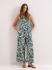 Phase Eight Green Petite Marta Jumpsuit - Image 1 of 7