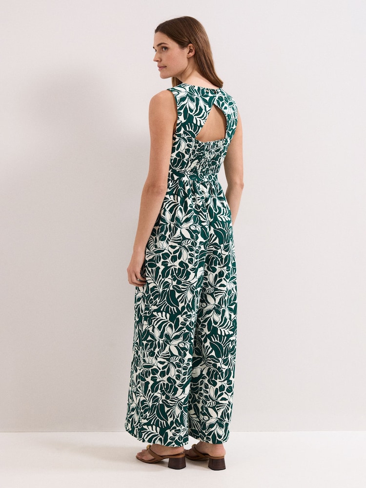 Phase Eight Green Petite Marta Jumpsuit - Image 2 of 7