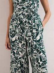 Phase Eight Green Petite Marta Jumpsuit - Image 4 of 7