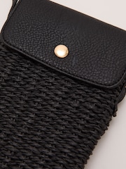 Phase Eight Straw Cross-Body Phone Case - Image 3 of 6