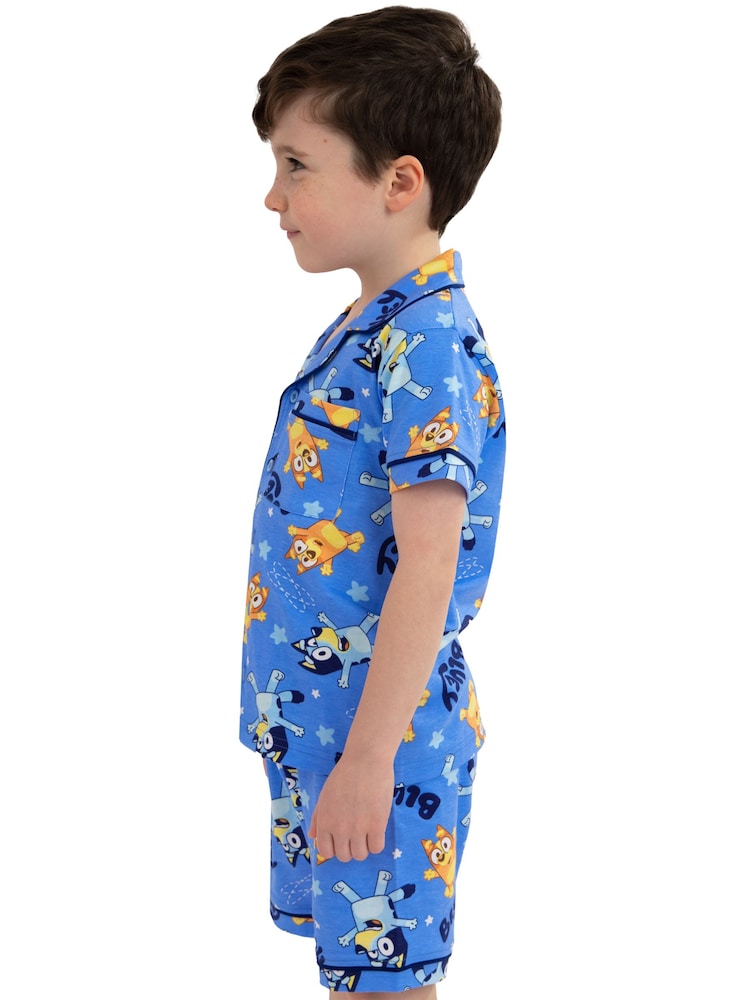 بيجامات بأزرار بتصميم شخصية Bluey - صورة 10 من 10 بيجامات بأزرار بتصميم شخصية Bluey - صورة 10 من 10