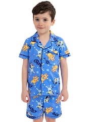 بيجامات بأزرار بتصميم شخصية Bluey - صورة 6 من 10