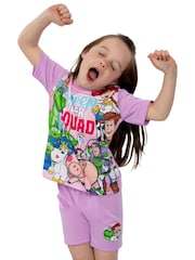 Character Purple Disney Toy Story Short Pyjamas - Image 5 of 9
