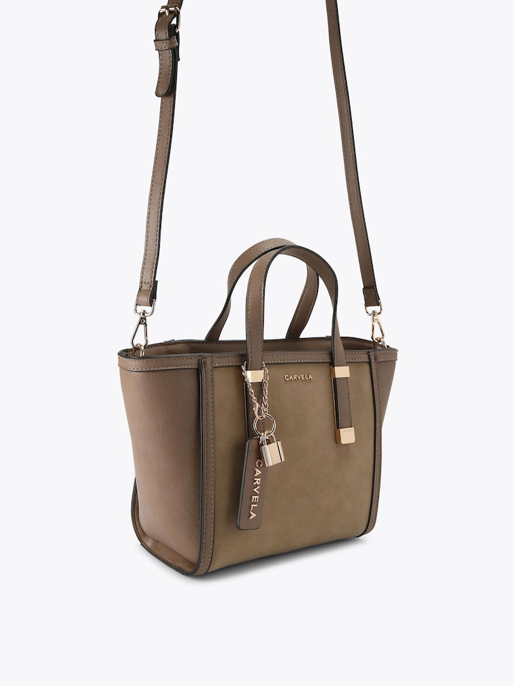 Carvela Brown Minori Mini Tote Bag - Image 2 of 4