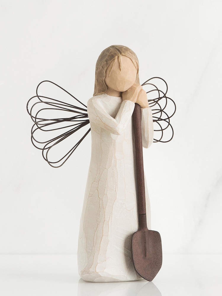 Willow Tree Off White Angel Of The Garden Figurine - Image 2 of 3 Willow Tree Off White Angel Of The Garden Figurine - Image 2 of 3