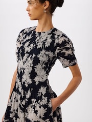 Whistles Shadow Floral Avery Dress - Image 3 of 5
