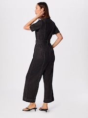 Whistles Grey Button Down Jumpsuit - Image 2 of 5