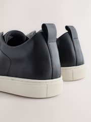Black Elastic Lace Smart Trainers - Image 7 of 8