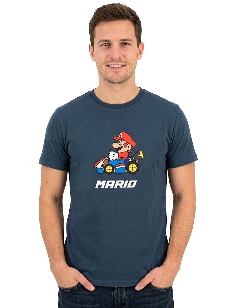 Character Blue Mario Kart T-Shirt - Image 1 of 9