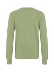 Blend Green Bray Crew Neck Jumper - Image 7 of 8