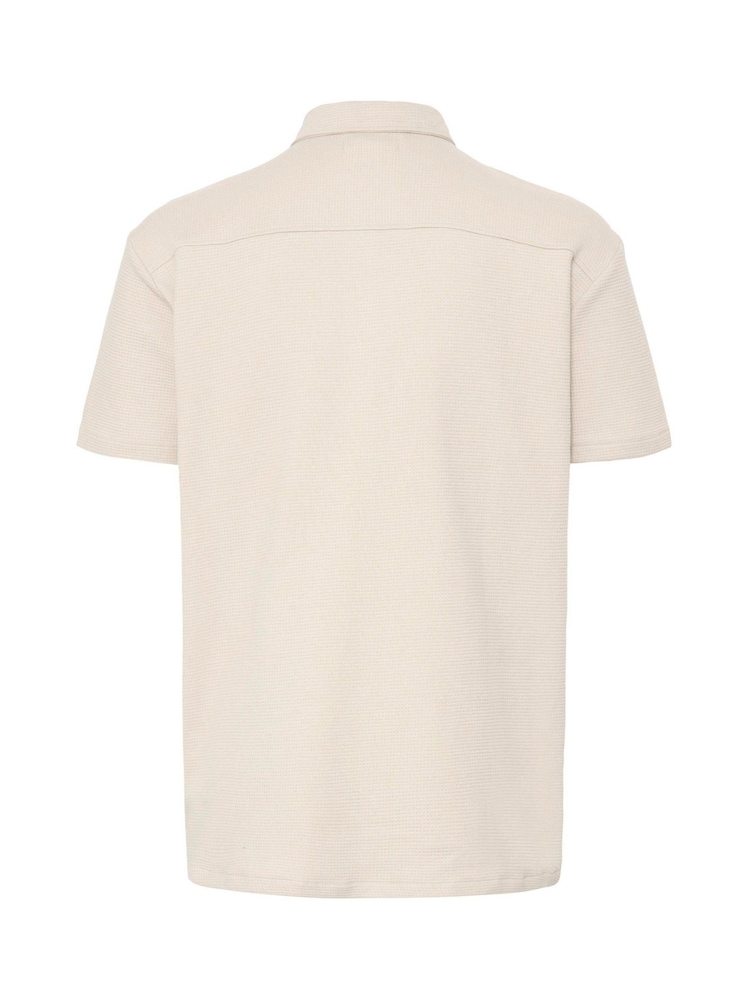 Blend Natural Fillip Short Sleeve Cotton Waffle Shirt - Image 7 of 7