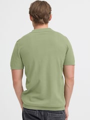 Blend Green Bray Open Collar Polo Shirt - Image 2 of 7