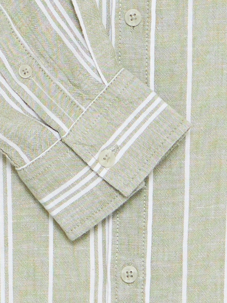 Blend Green Bobby Long Sleeved Relaxed Shirt - Image 8 of 8