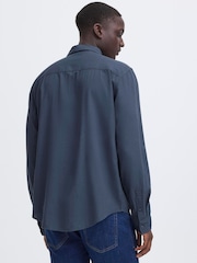 Blend Blue Bobby Long Sleeve Linen Blend Shirt - Image 2 of 8