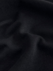 Black Heavyweight Short Sleeve Crew Neck T-Shirt - Image 7 of 8