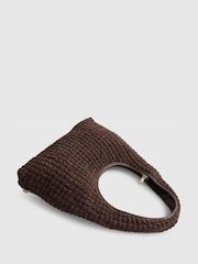 River Island Brown Suedette Scrunch Slouch Shoulder Bag - Image 5 of 6