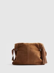 River Island Brown Tassel Chain Shoulder Bag - Image 4 of 6