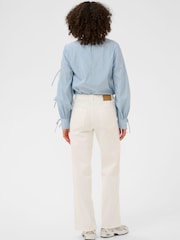 Kaffe White KAbrook High Rise Jeans - Image 2 of 5