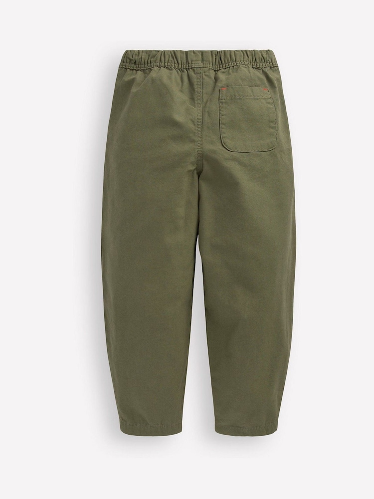 Boden Green Pull-on Barrel Trousers - Image 2 of 3