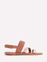 Золотой - Boden Asymmetric Sandals - Изображение 3 6