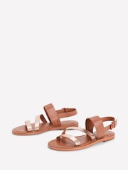 Золотой - Boden Asymmetric Sandals - Изображение 4 6