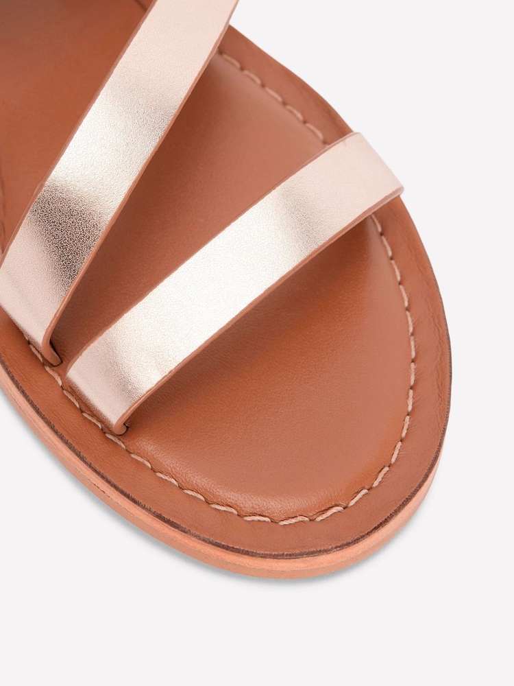 Золотой - Boden Asymmetric Sandals - Изображение 6 6