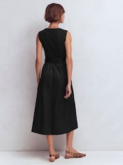 Robe Boden zippée sur le devant en mélange de médias - Image 3 de 6