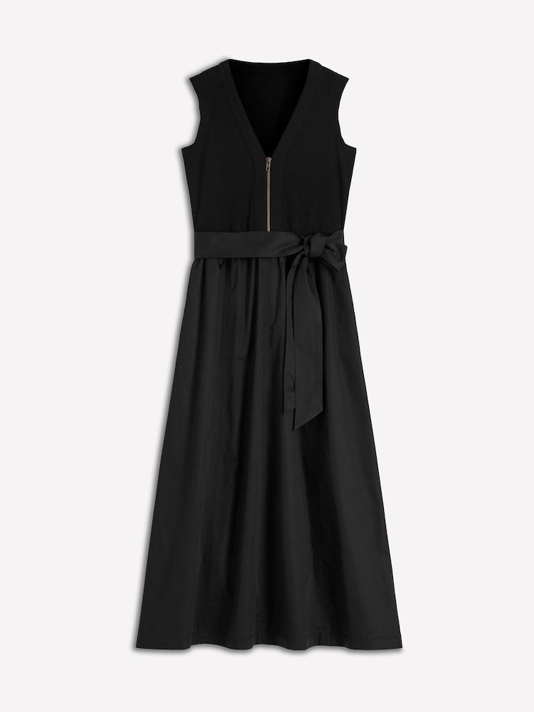 Robe Boden zippée sur le devant en mélange de médias - Image 6 de 6