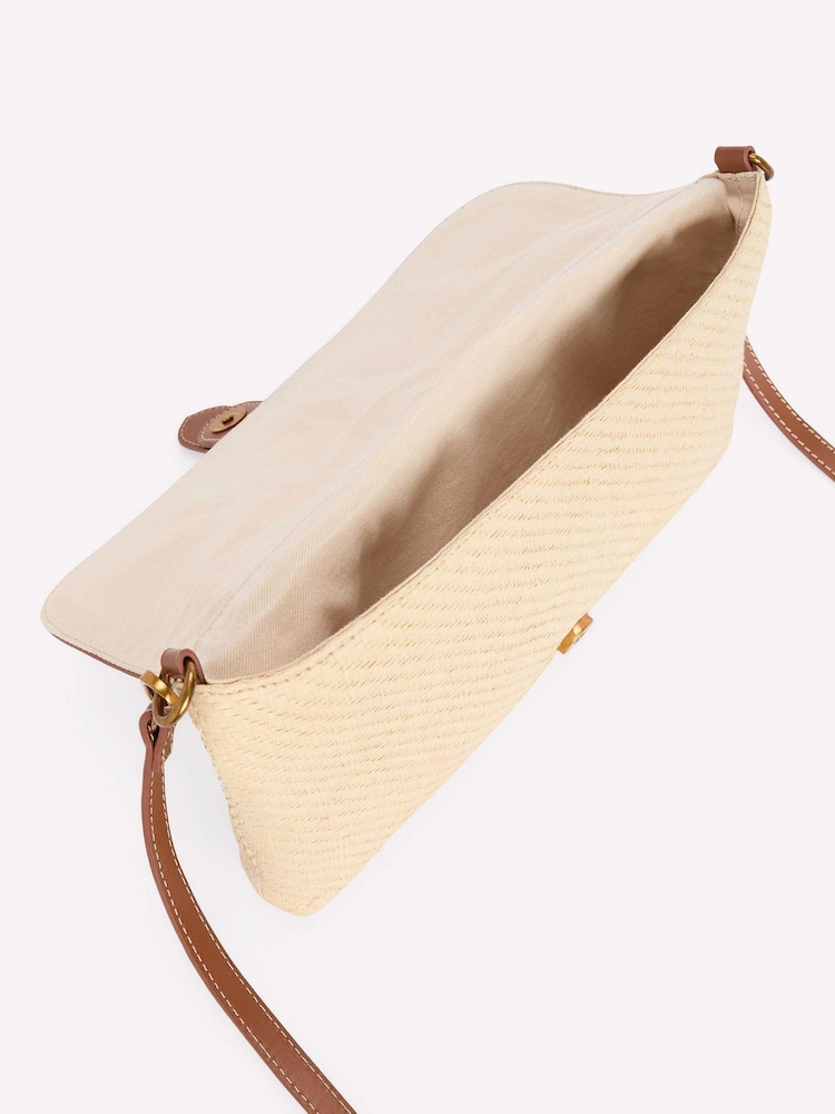 Boden Natural Buckle Clutch - Image 5 of 5