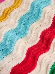 Boden Cream Crochet Knitted Shorts - Image 3 of 3