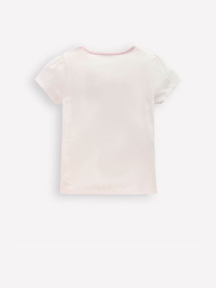 Boden Cream Puff Sleeve Superstitch Top - Image 2 of 3