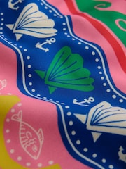 Boden Blue Hallie Frill Strap Swimsuit - Image 3 of 3