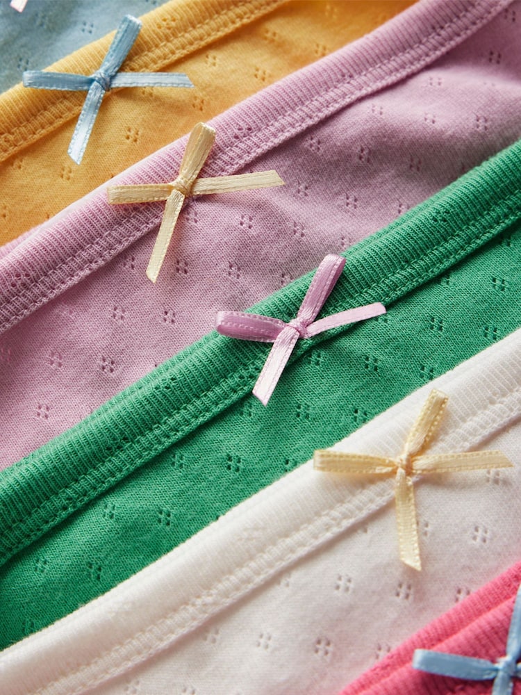 Boden Pointelle Knickers 7 Pack - Image 2 of 3 Boden Pointelle Knickers 7 Pack - Image 2 of 3