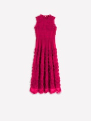 Boden Pink Tulle Bow Party Dress - Image 7 of 7