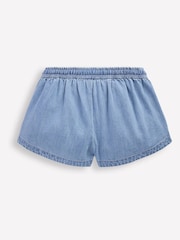 Boden Blue Pull-on Woven Shorts - Image 3 of 4