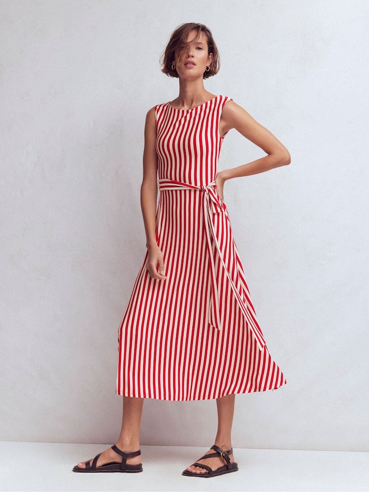 tamsin mini dress red Red Voyage Print Halter A Line Mini Tasmin Dress XXL